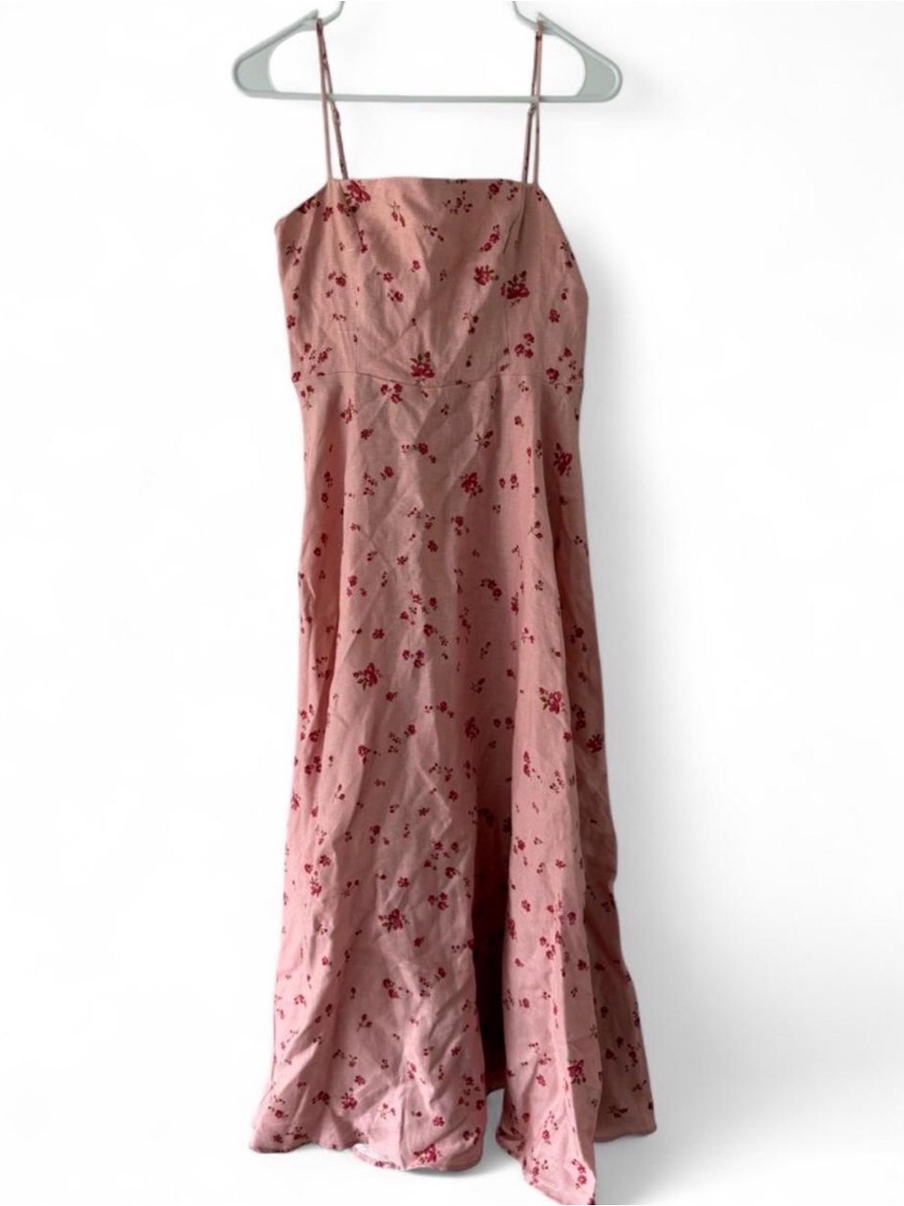 Reformation Dusty Rose Floral Maxi Dress